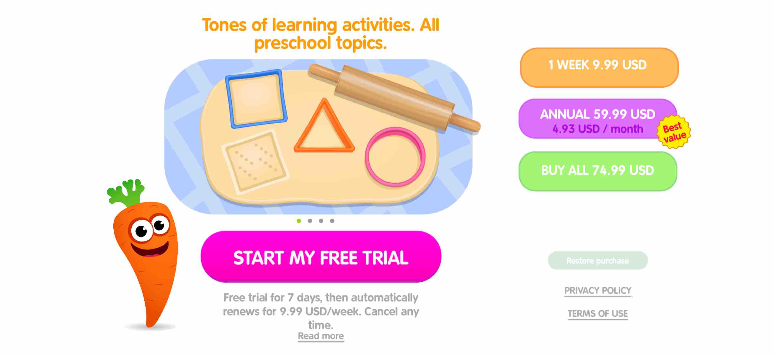 Learning Kids Games 4 Toddlers