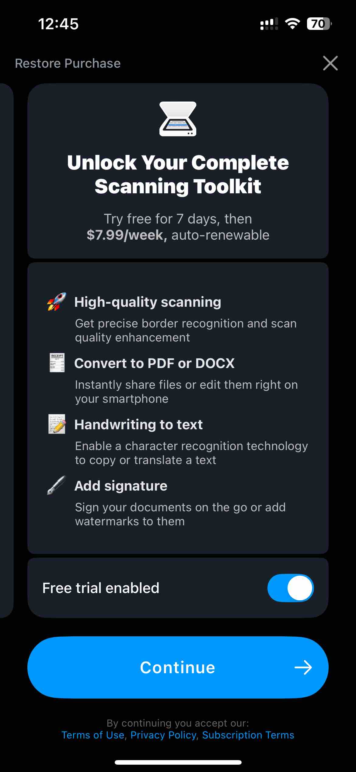 ScanGuru: PDF Scanner App