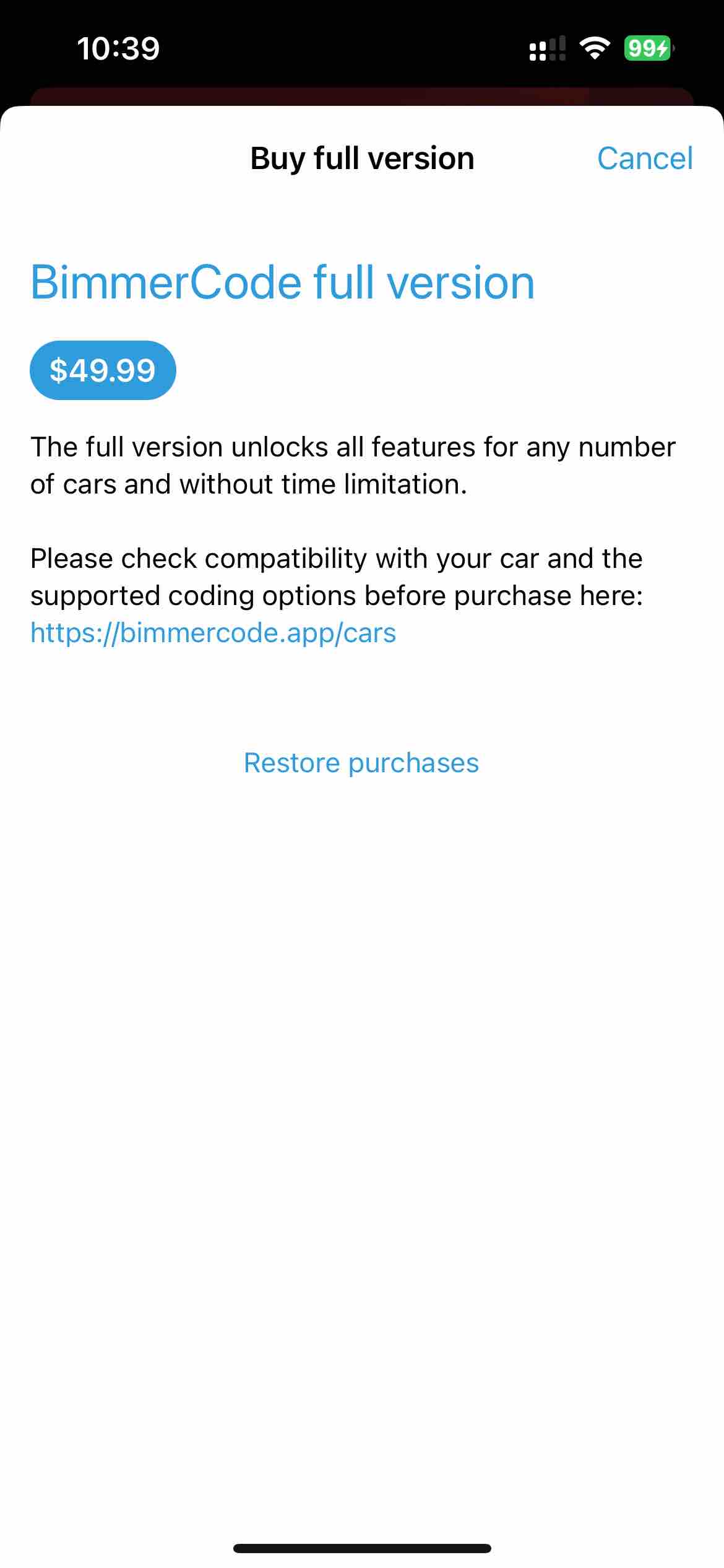 BimmerCode for BMW and MINI