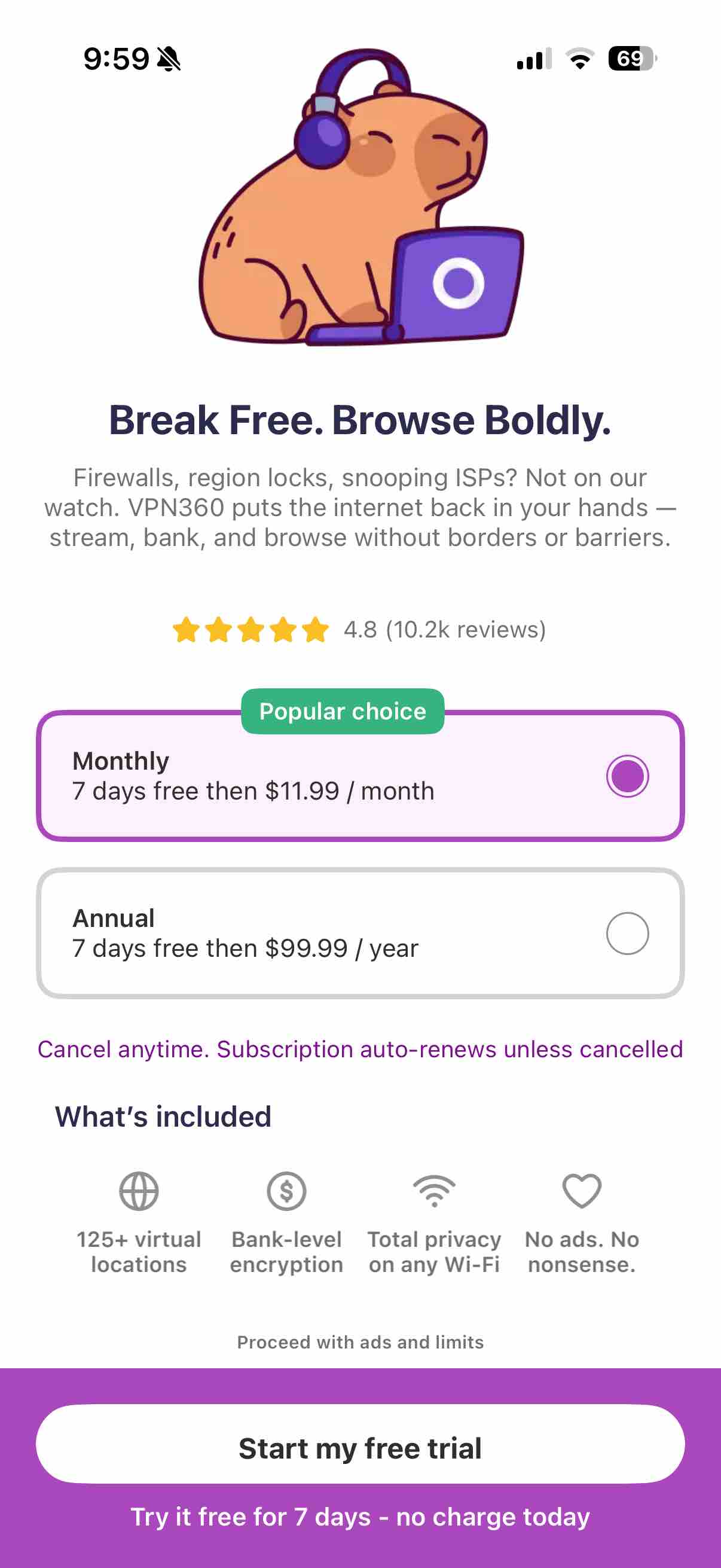 VPN 360: Super Fast VPN Proxy