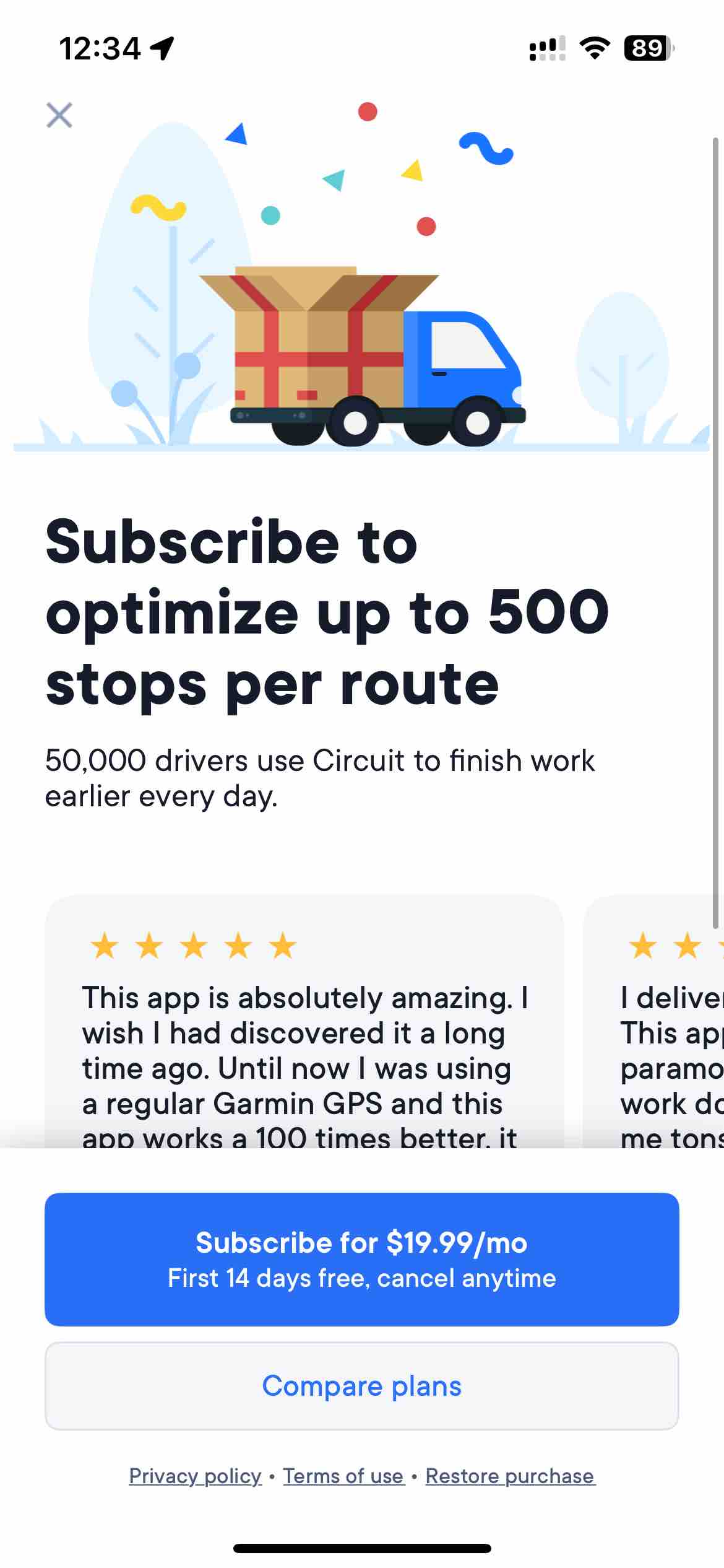 Spoke Route Planner