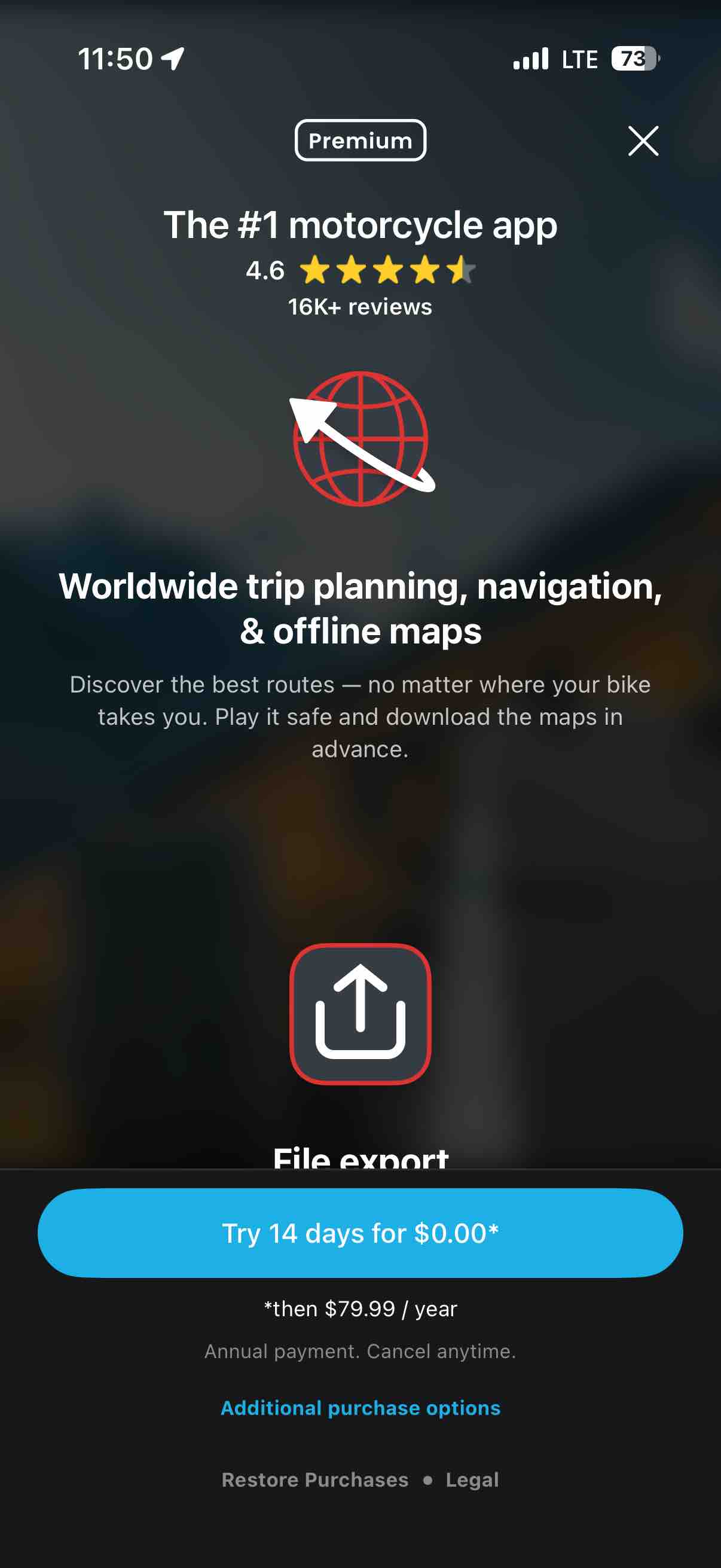 calimoto motorcycle navigation