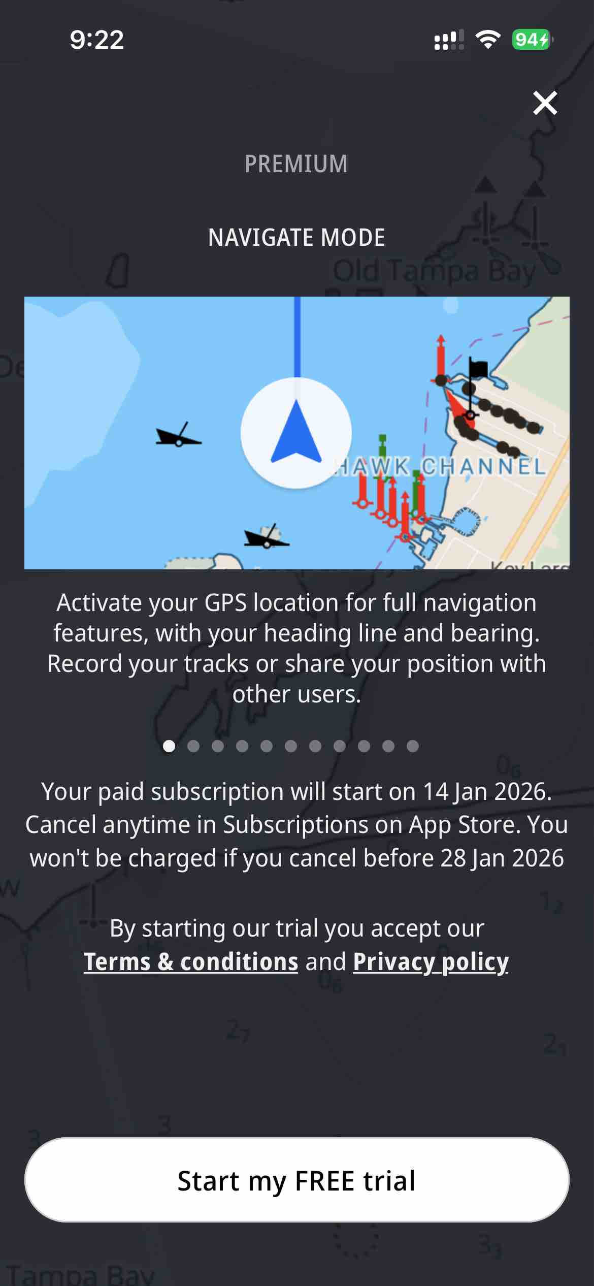 Wavve Boating: GPS, Map, Chart