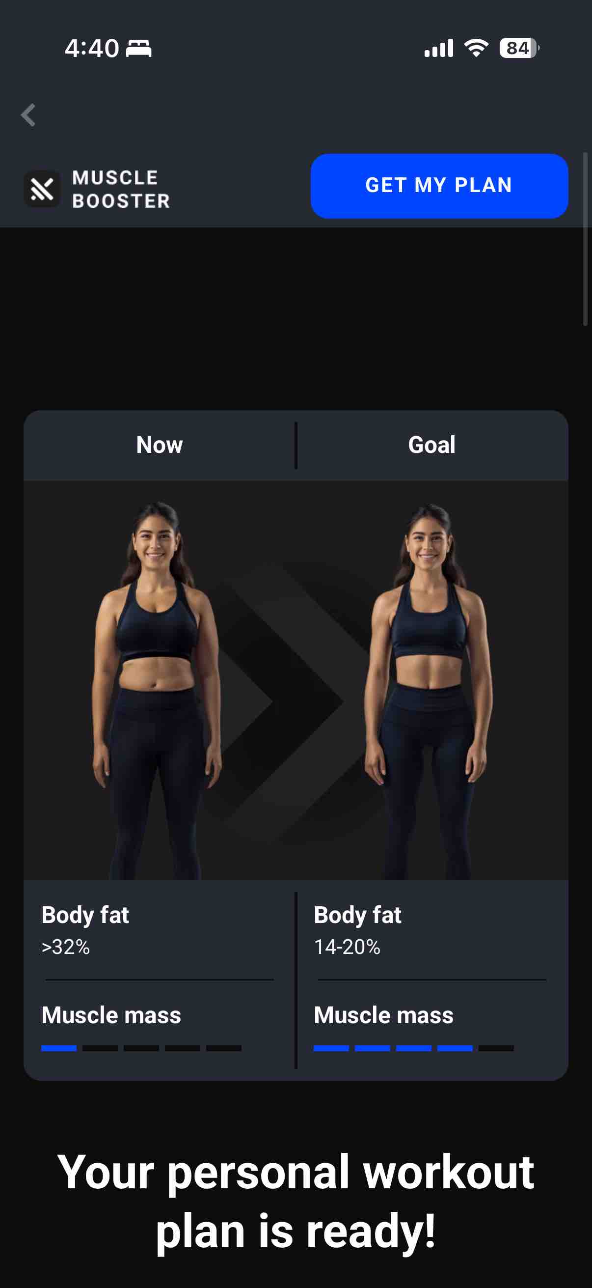 Muscle Booster Workout Tracker