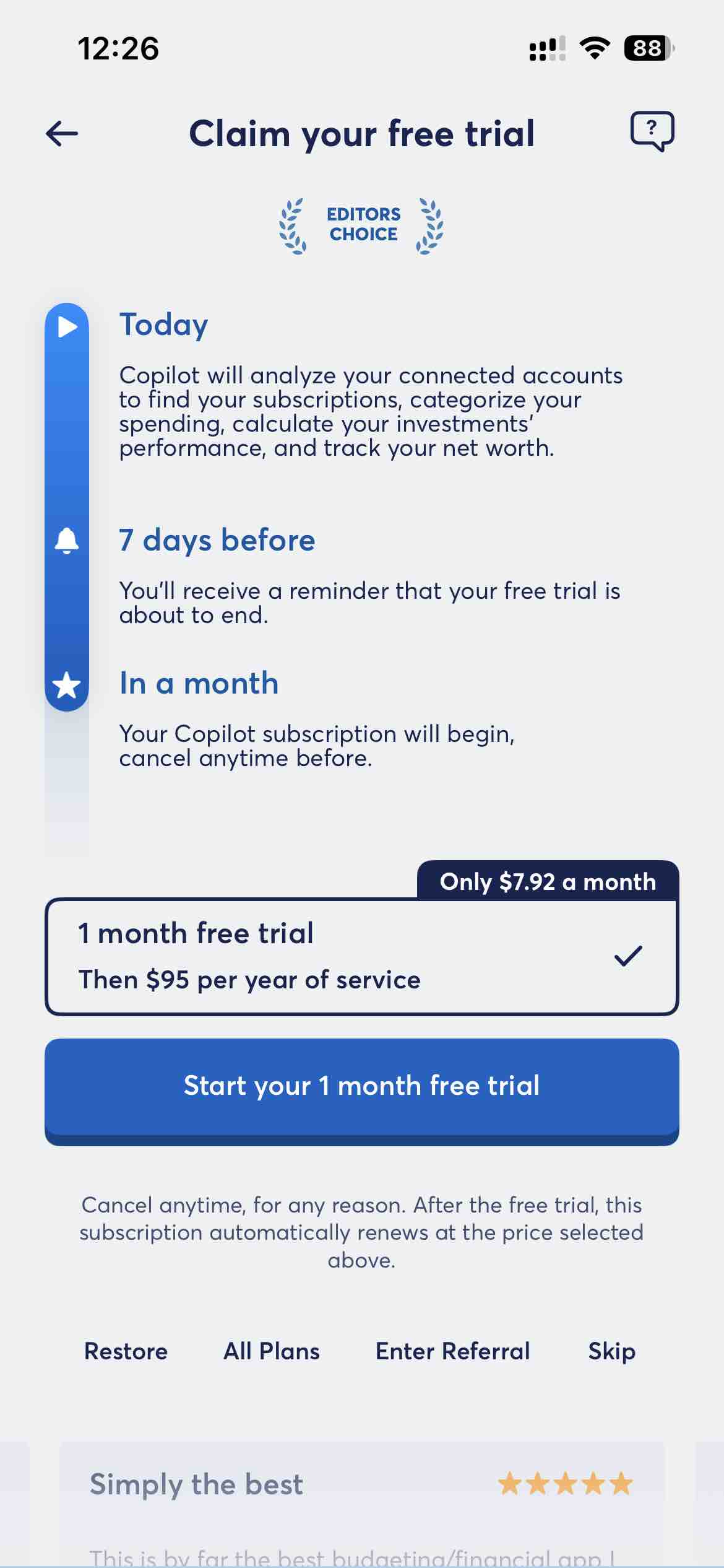 Copilot: Track & Budget Money