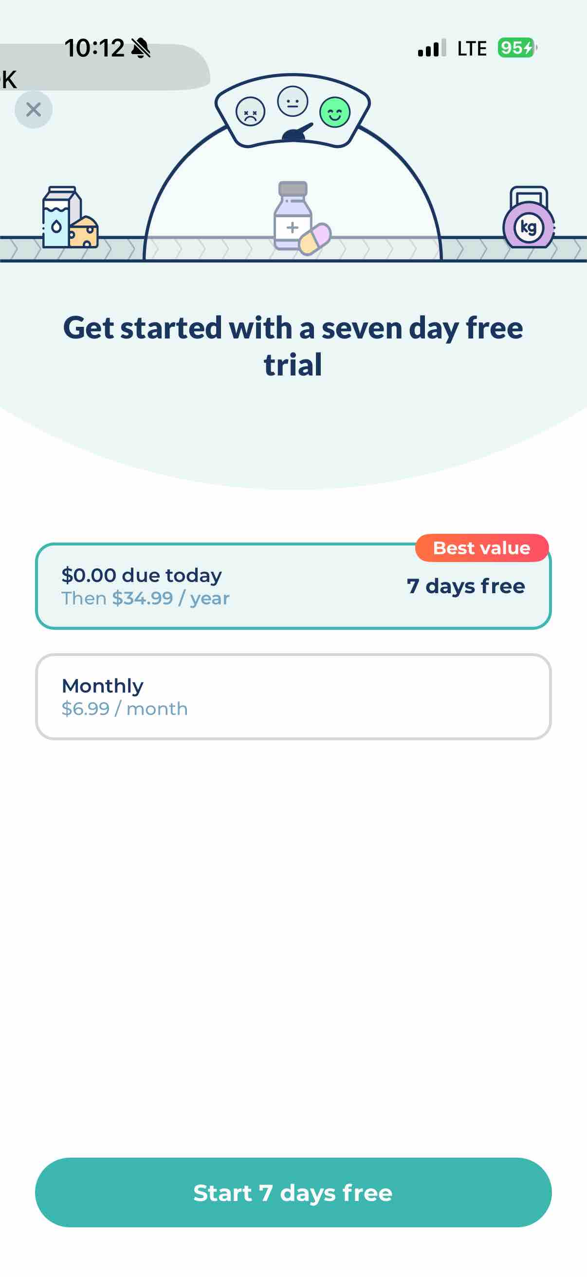 Bearable - Symptom Tracker