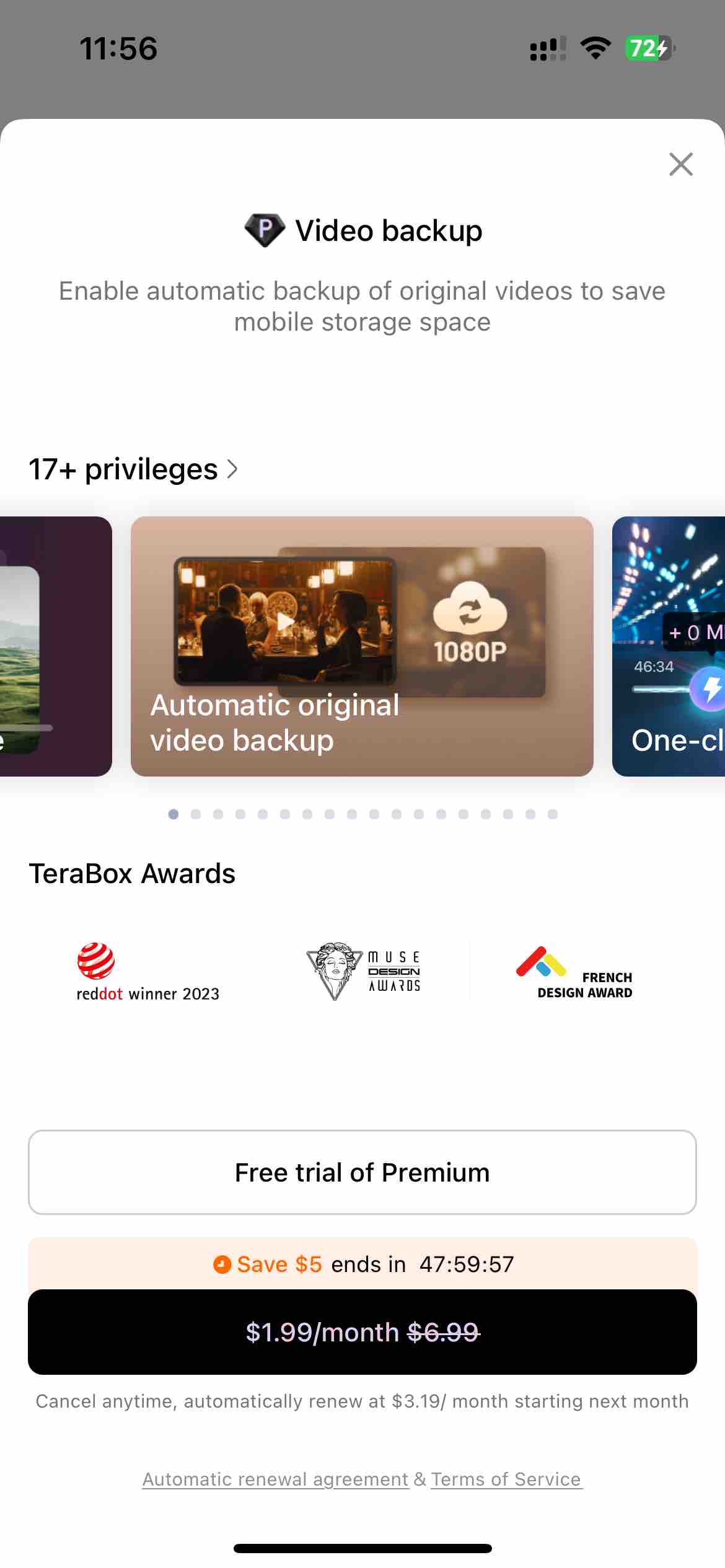 TeraBox: 1TB Cloud & AI Space
