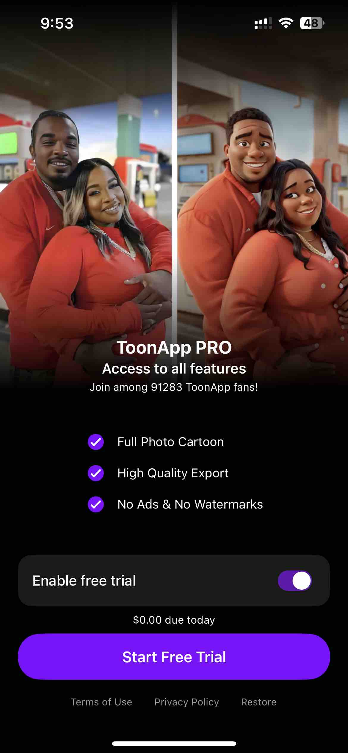 Toonapp: AI Photo & Video Art