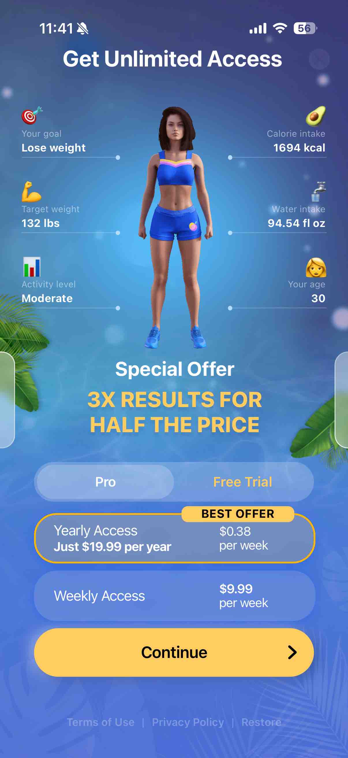 HitMeal Calorie & Food Tracker