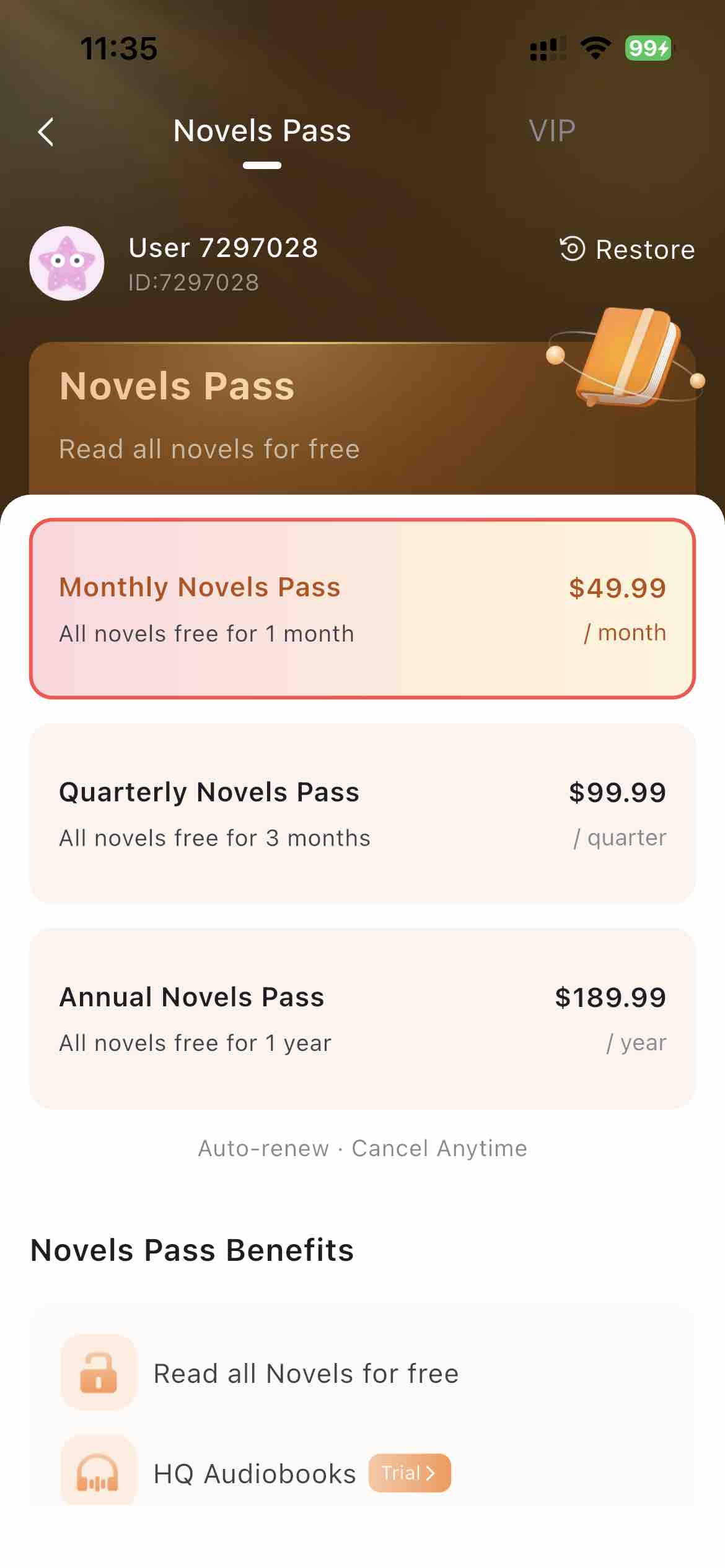 JoyRead-Enjoy Novels & Shorts