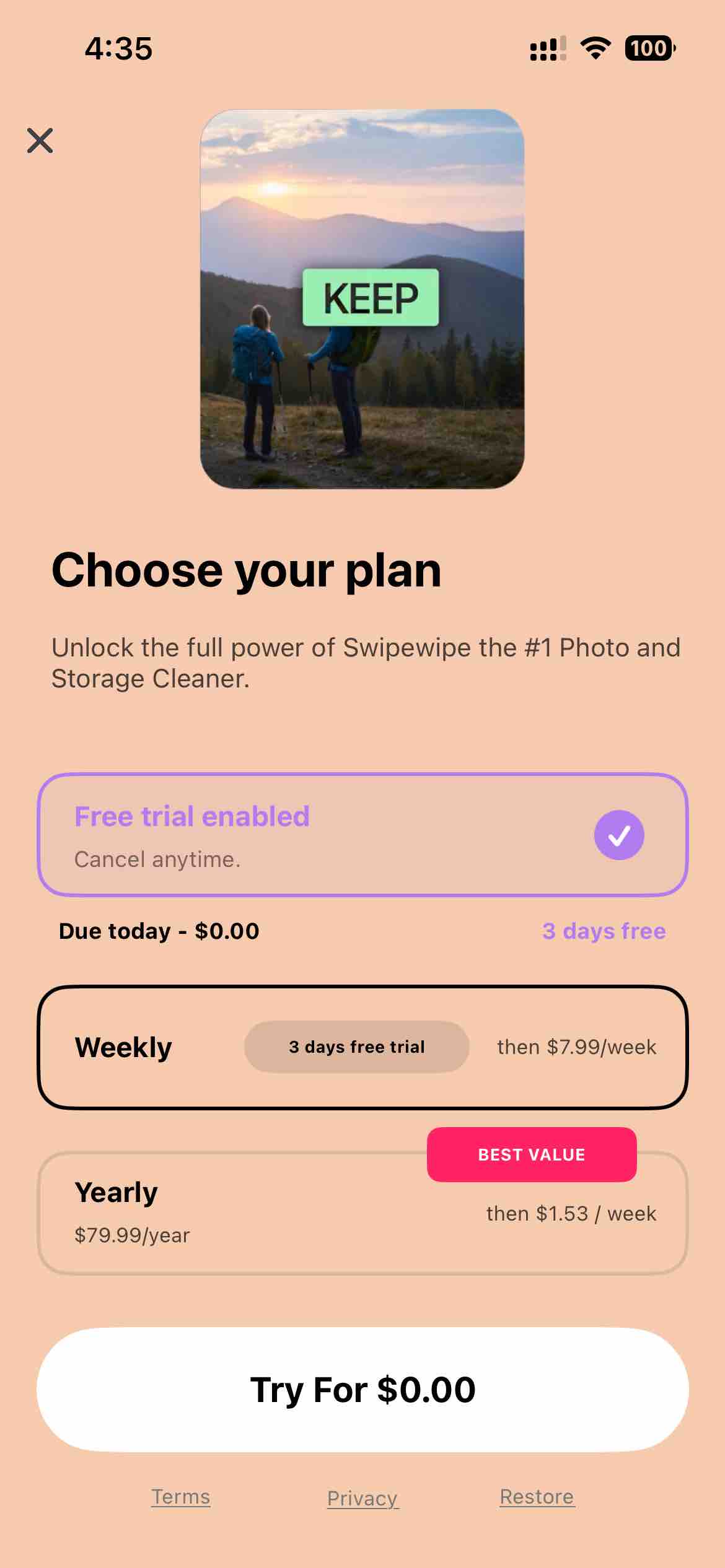 Swipewipe: Photo Cleaner