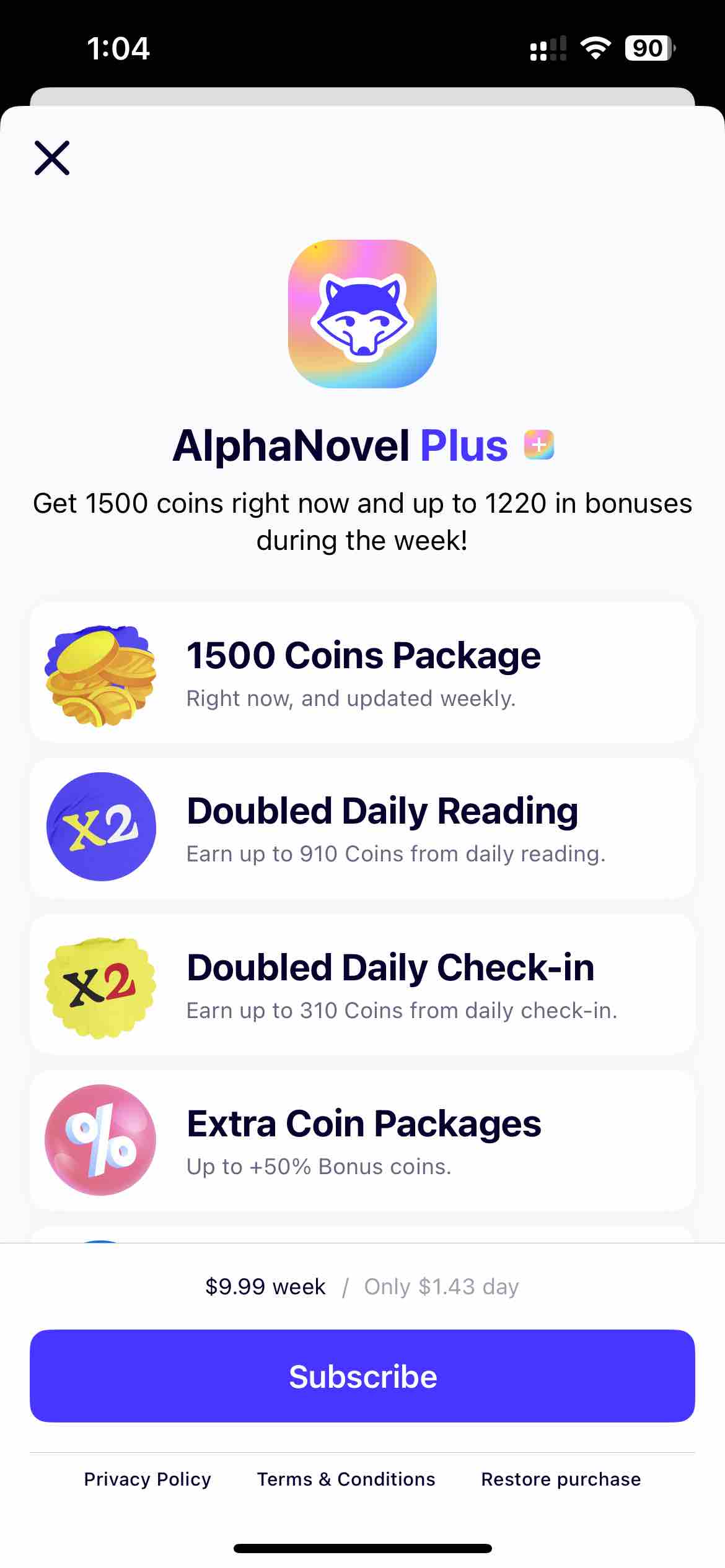 AlphaNovel - Novels & Stories