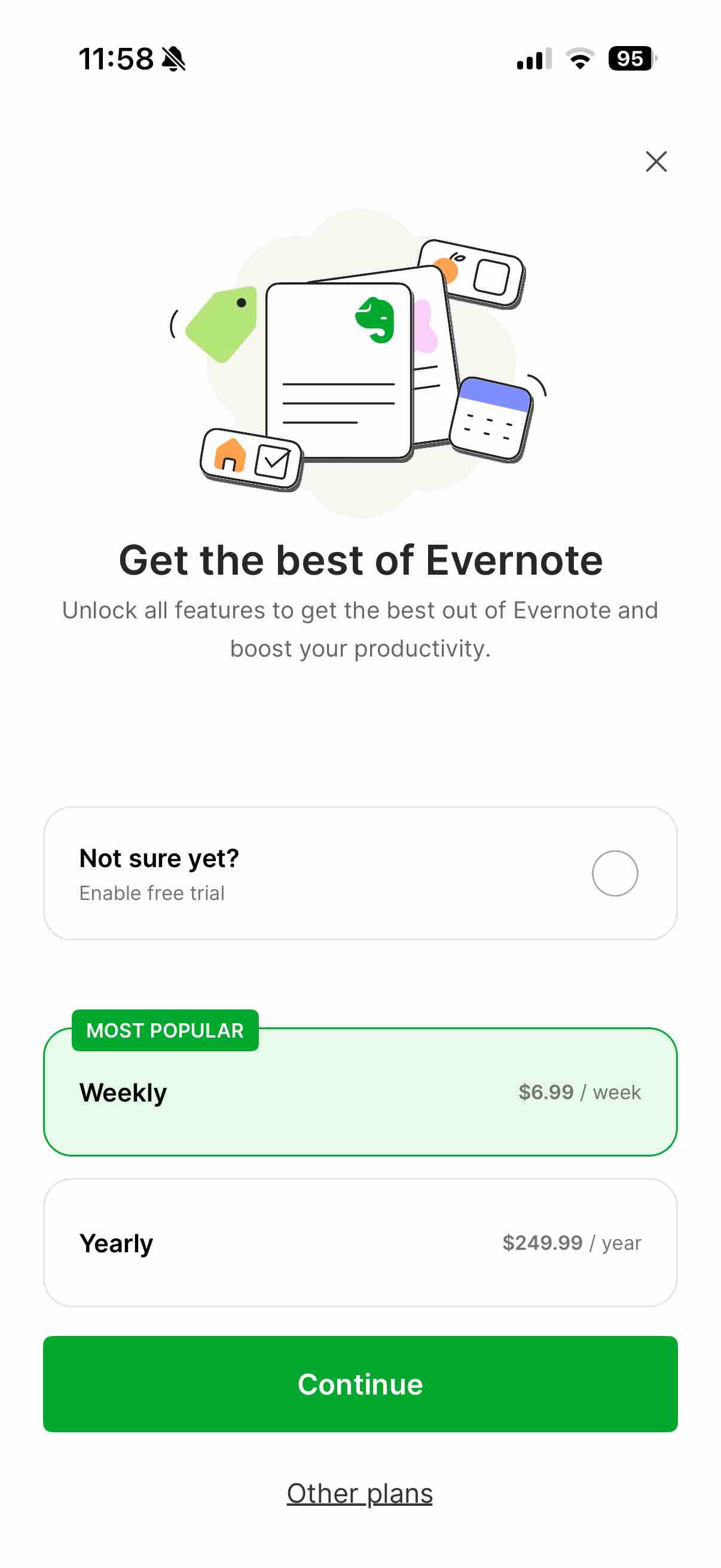 Evernote - Notes Organizer