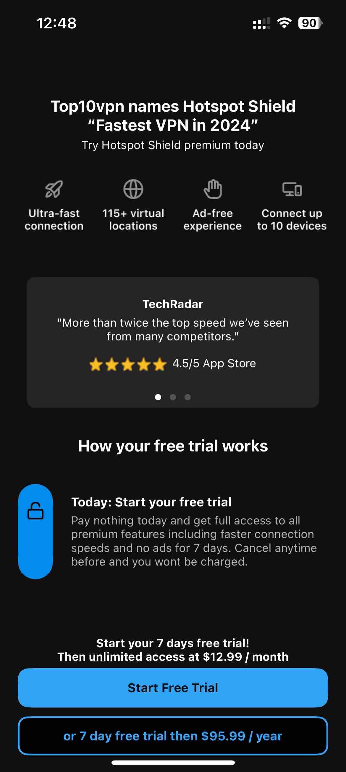 VPN Hotspot Shield: Secure VPN