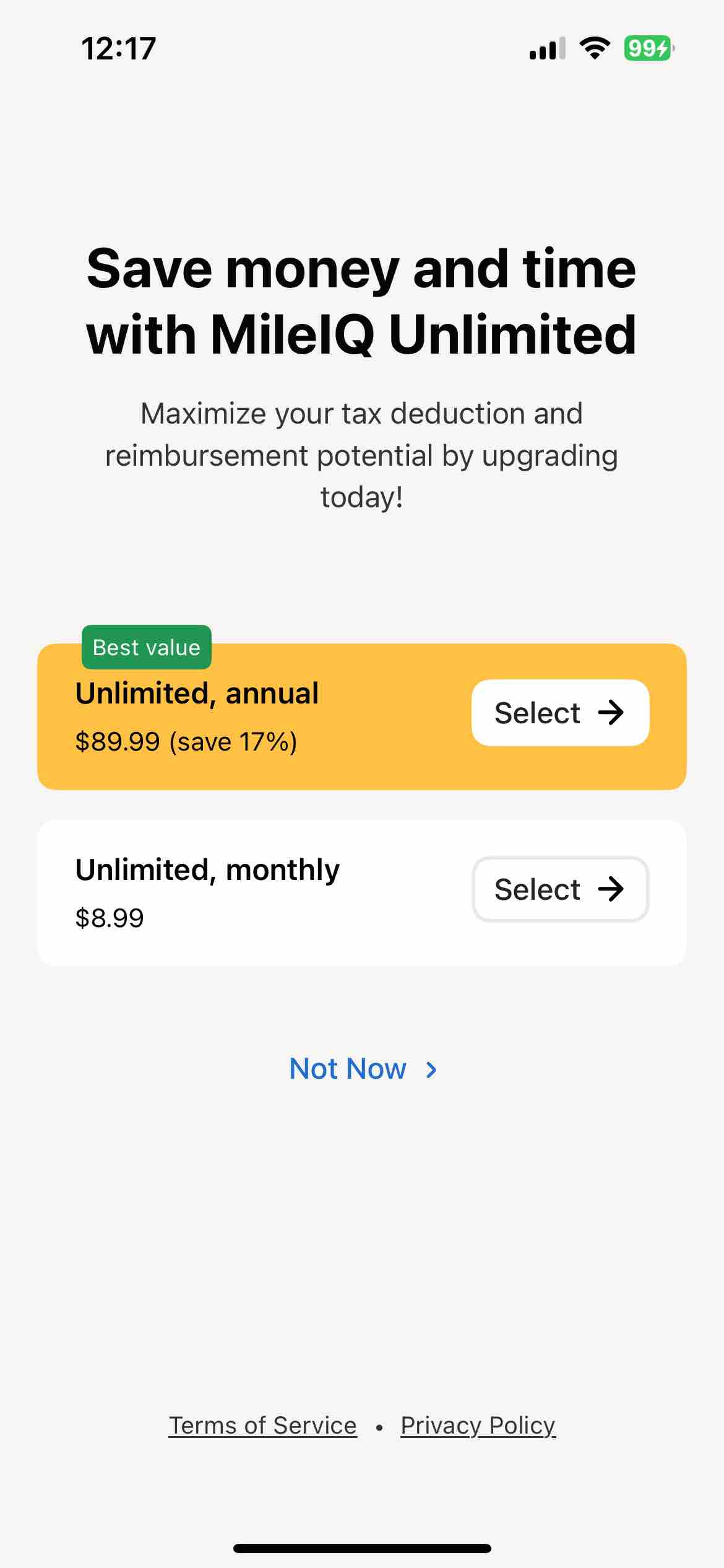 MileIQ: Mileage Tracker & Log