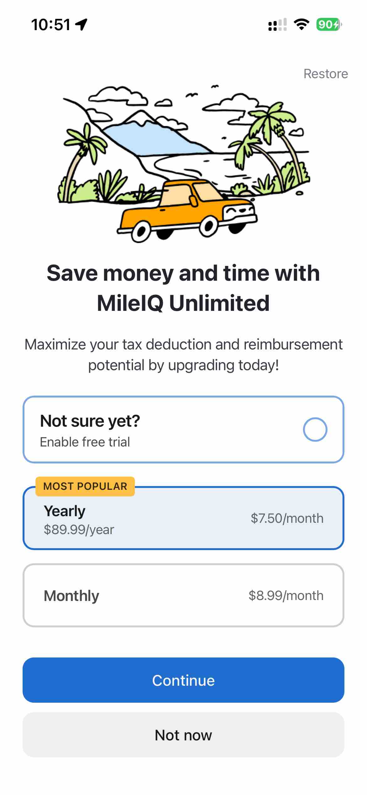 MileIQ: Mileage Tracker & Log