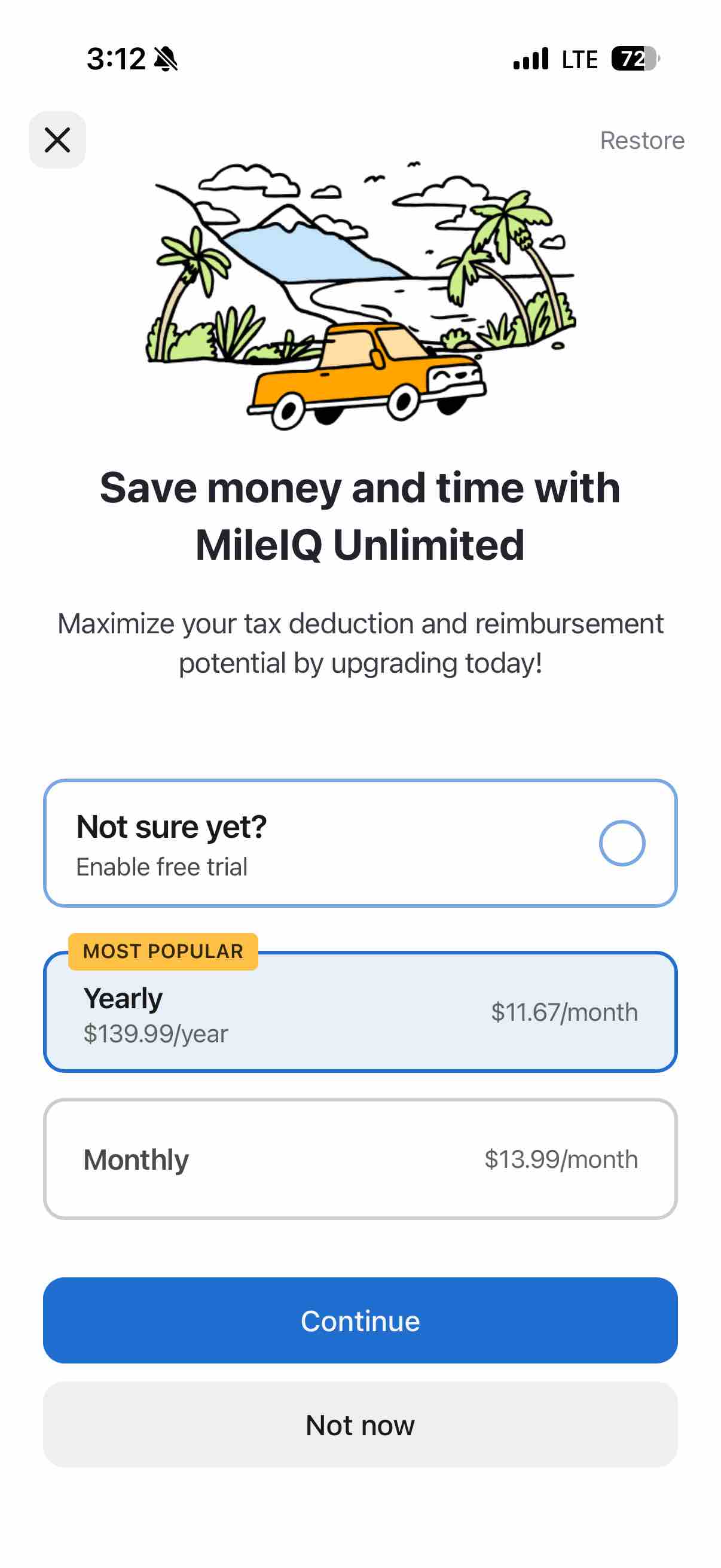 MileIQ: Mileage Tracker & Log