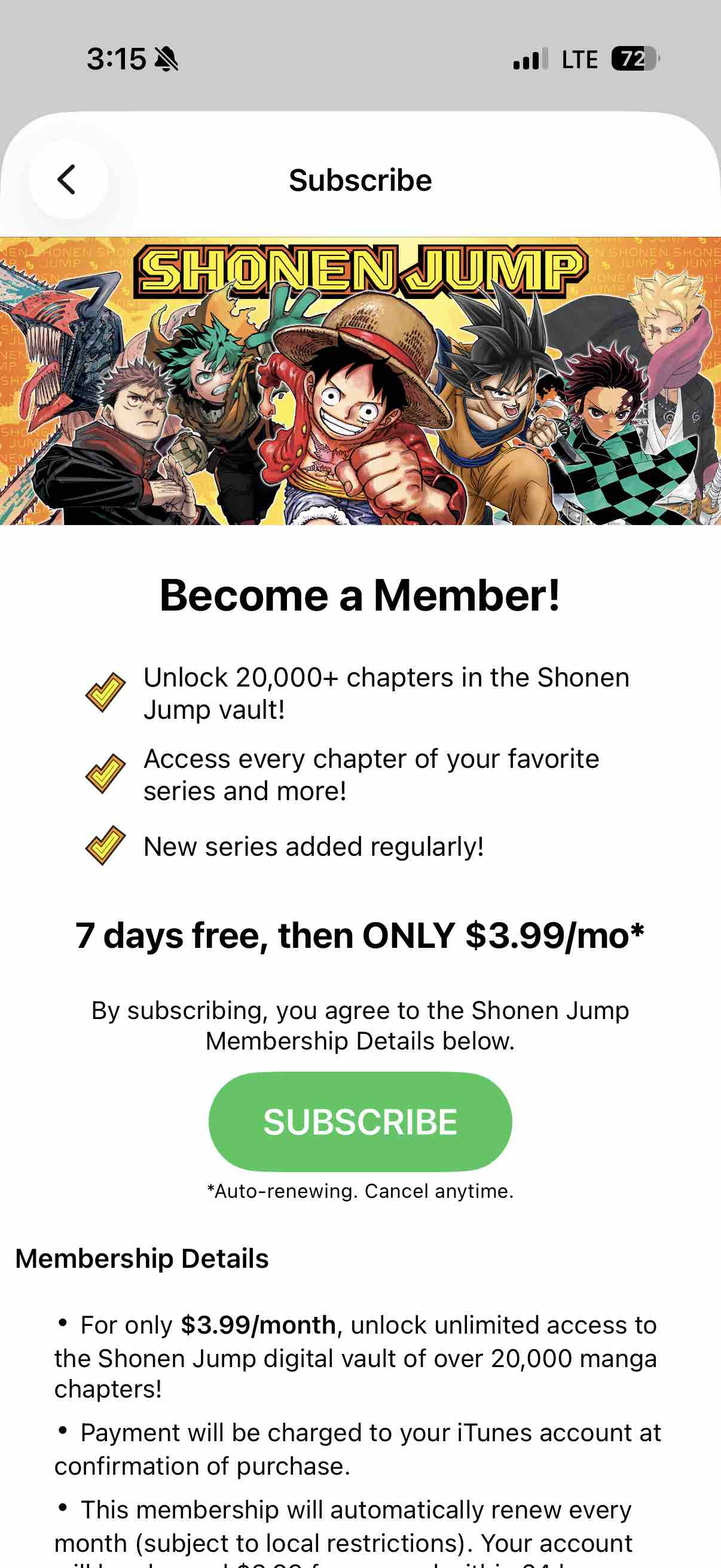 Shonen Jump Manga & Comics
