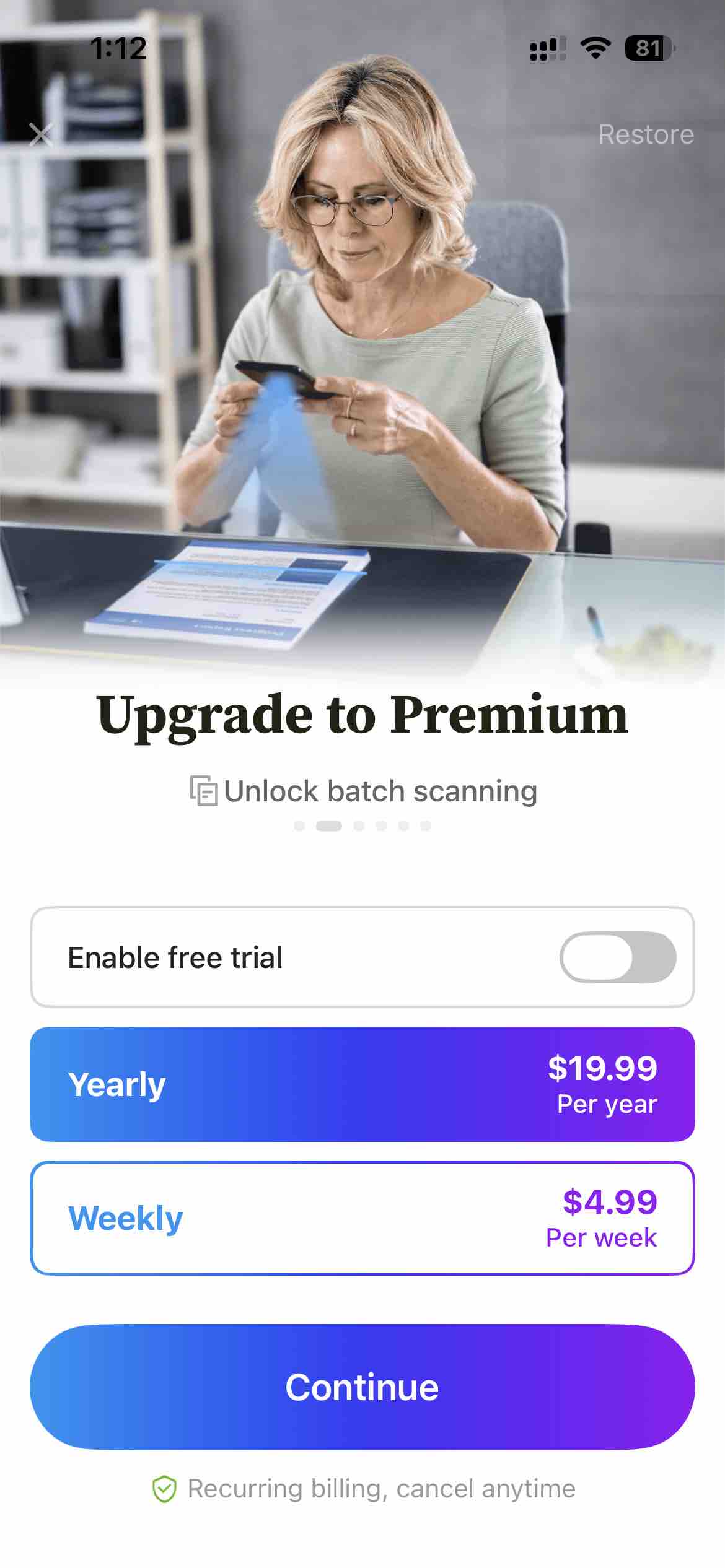PDF Scanner App - Tiny Scanner