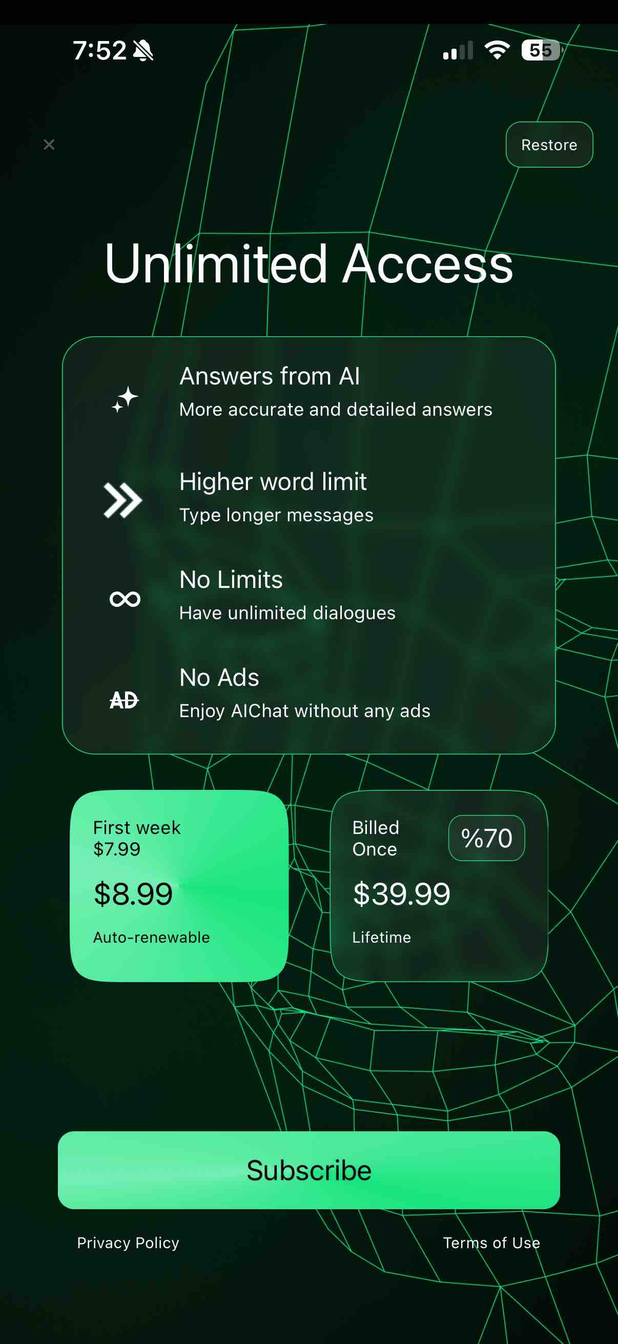 AI Chat : Virtual AI Assistant