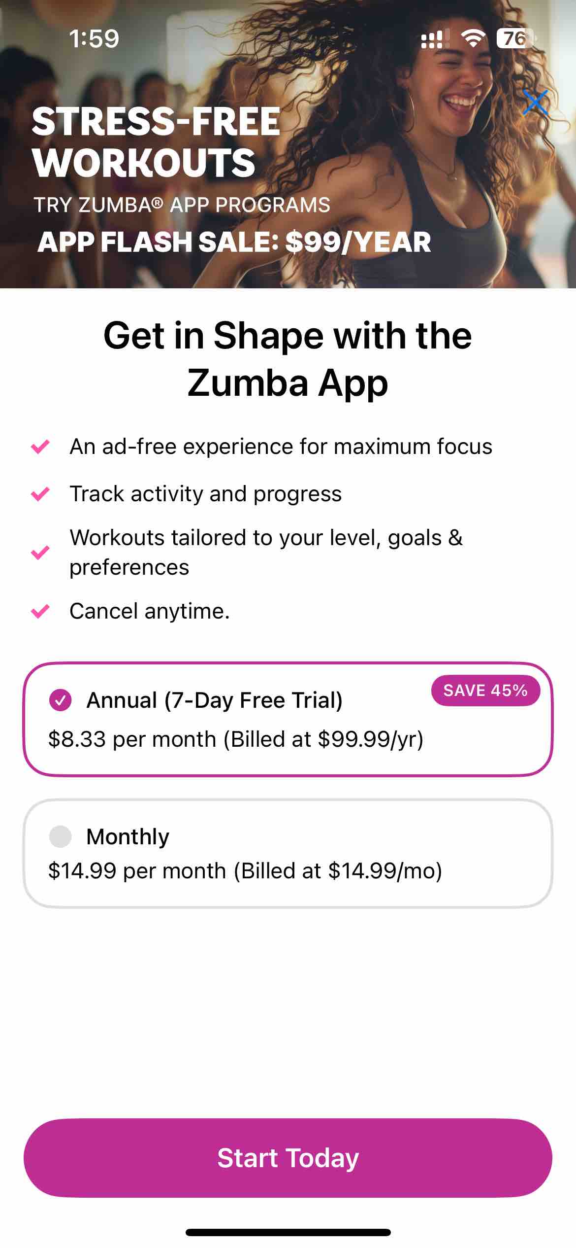 Zumba - Dance Fitness Workout