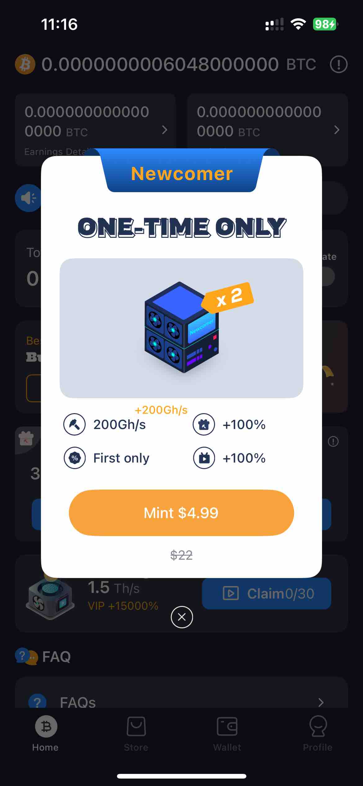 Bitcoin Mining · Cloud Mining