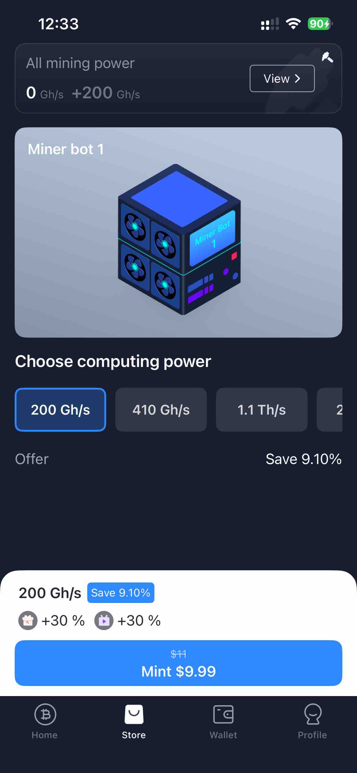 Bitcoin Mining · Cloud Mining