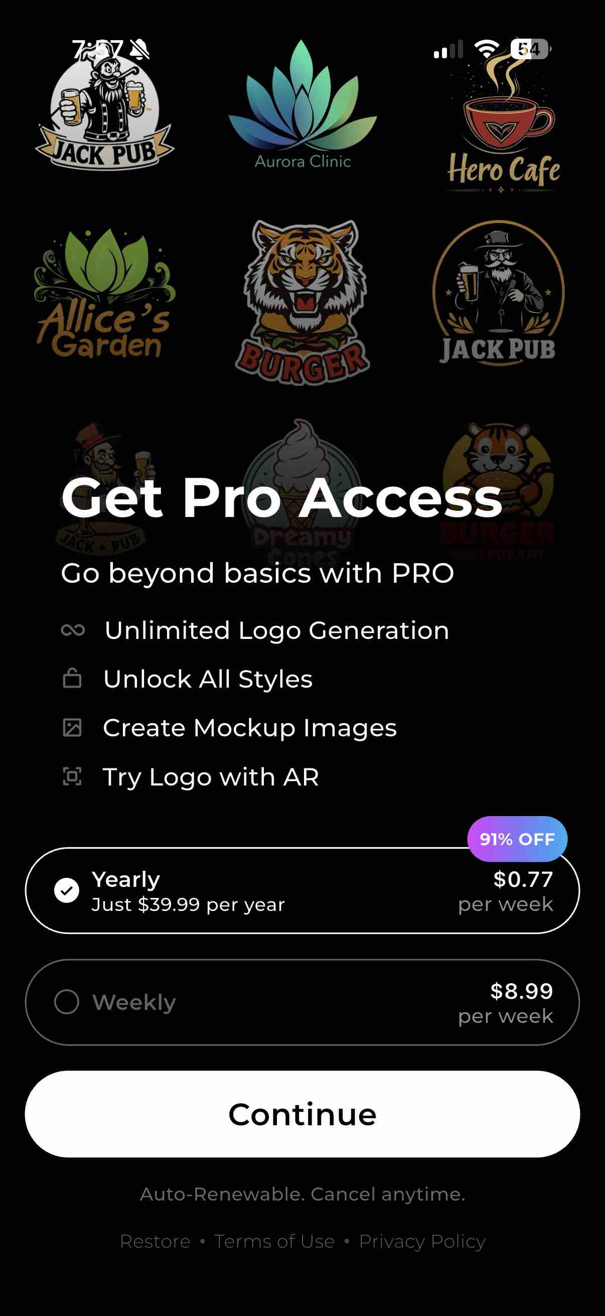 AI Logo Generator - Mark