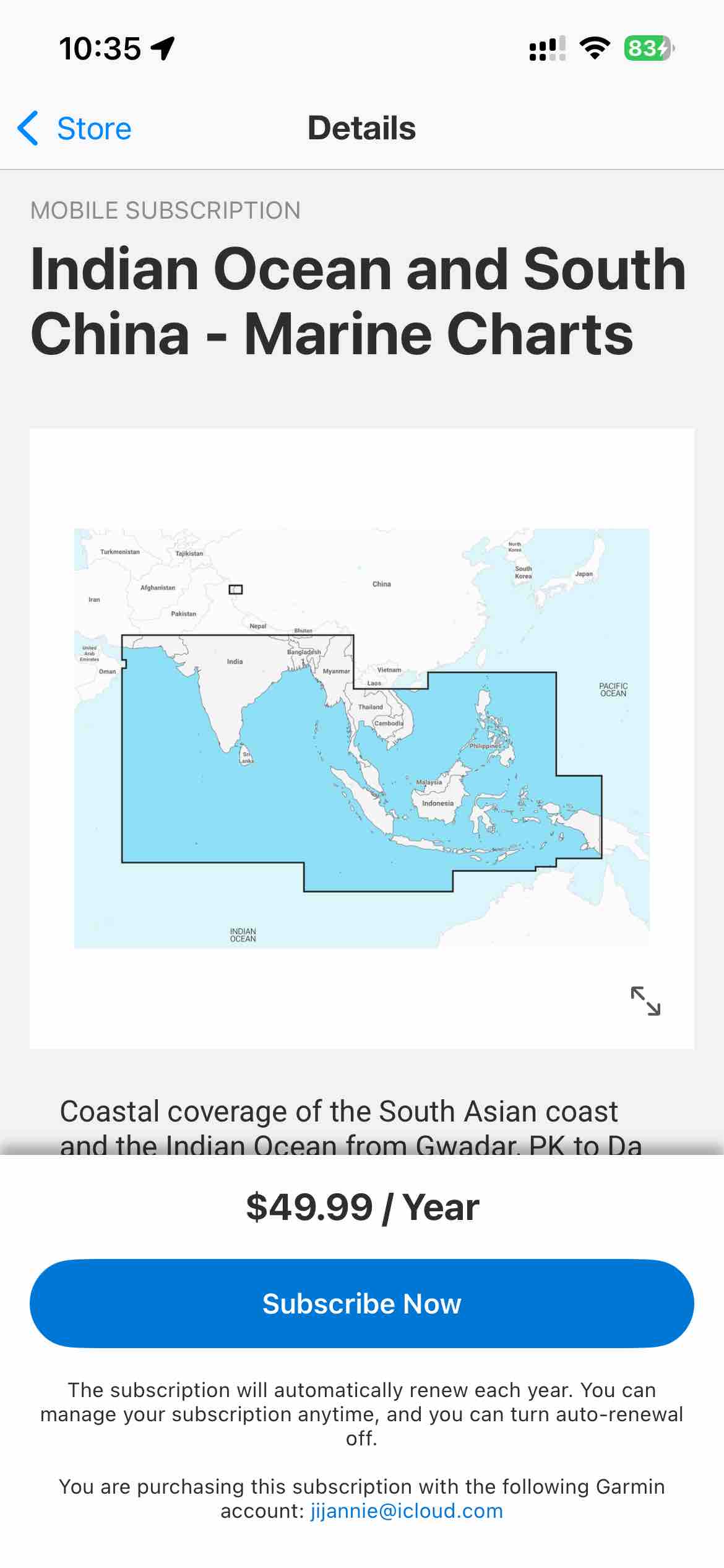 Navionics® Boating