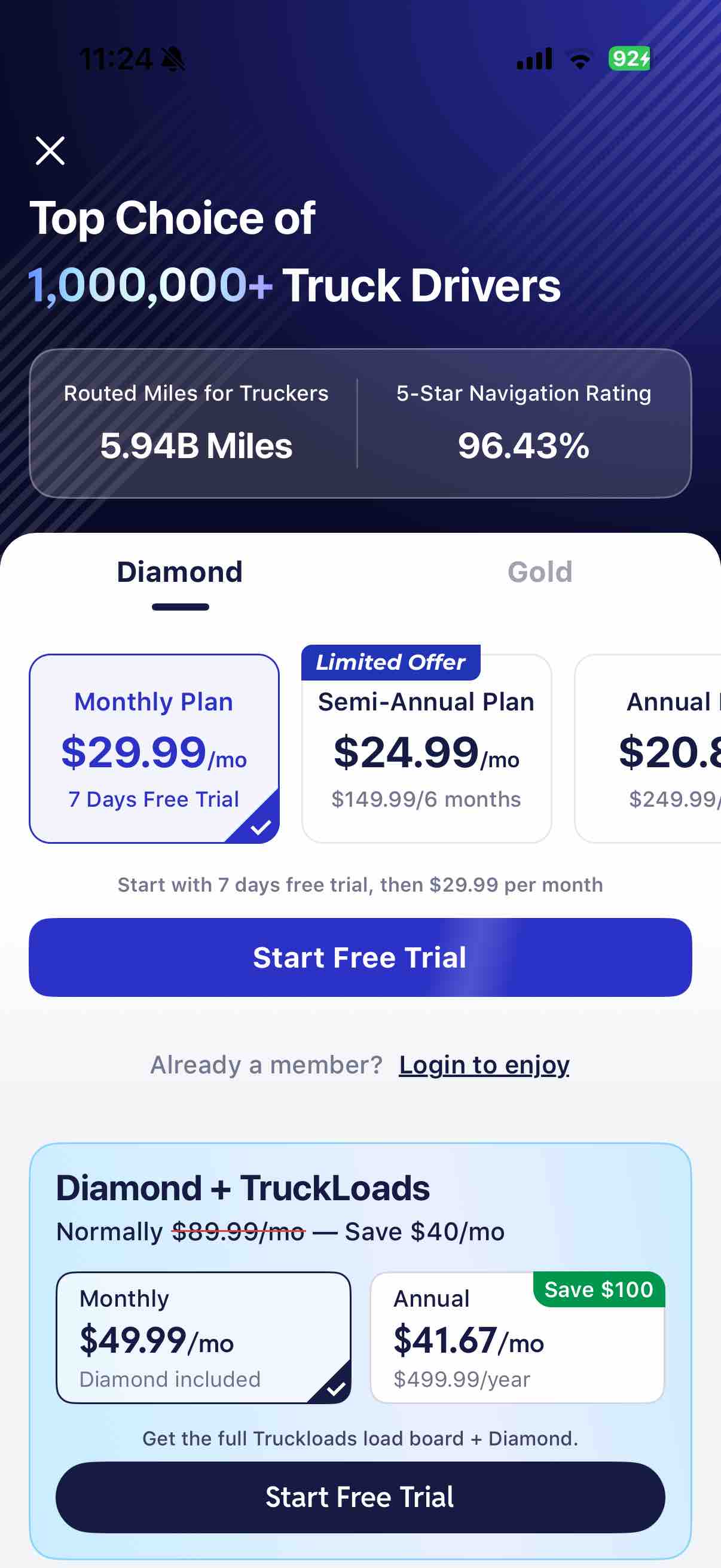 Trucker Path: Truck GPS & Fuel