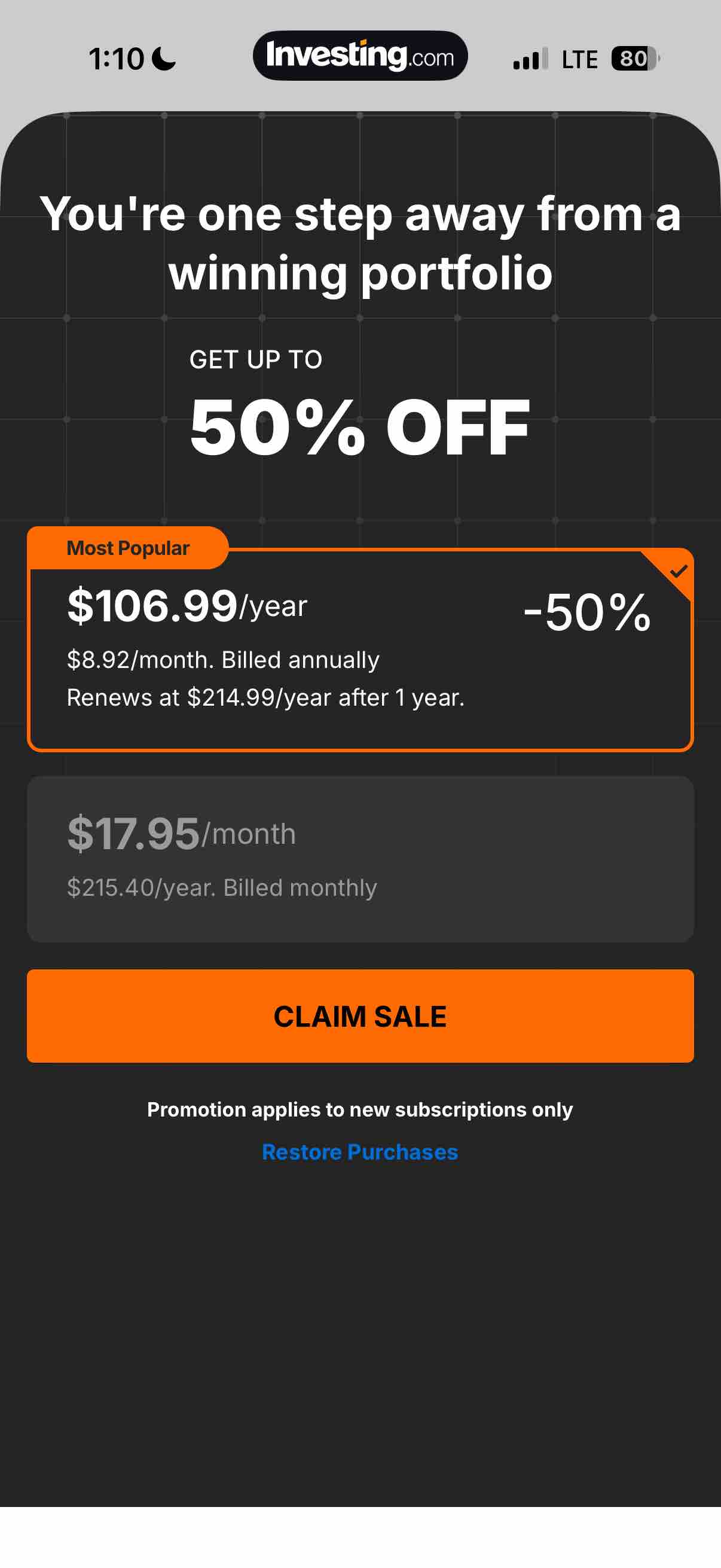 Investing.com: Stock Market