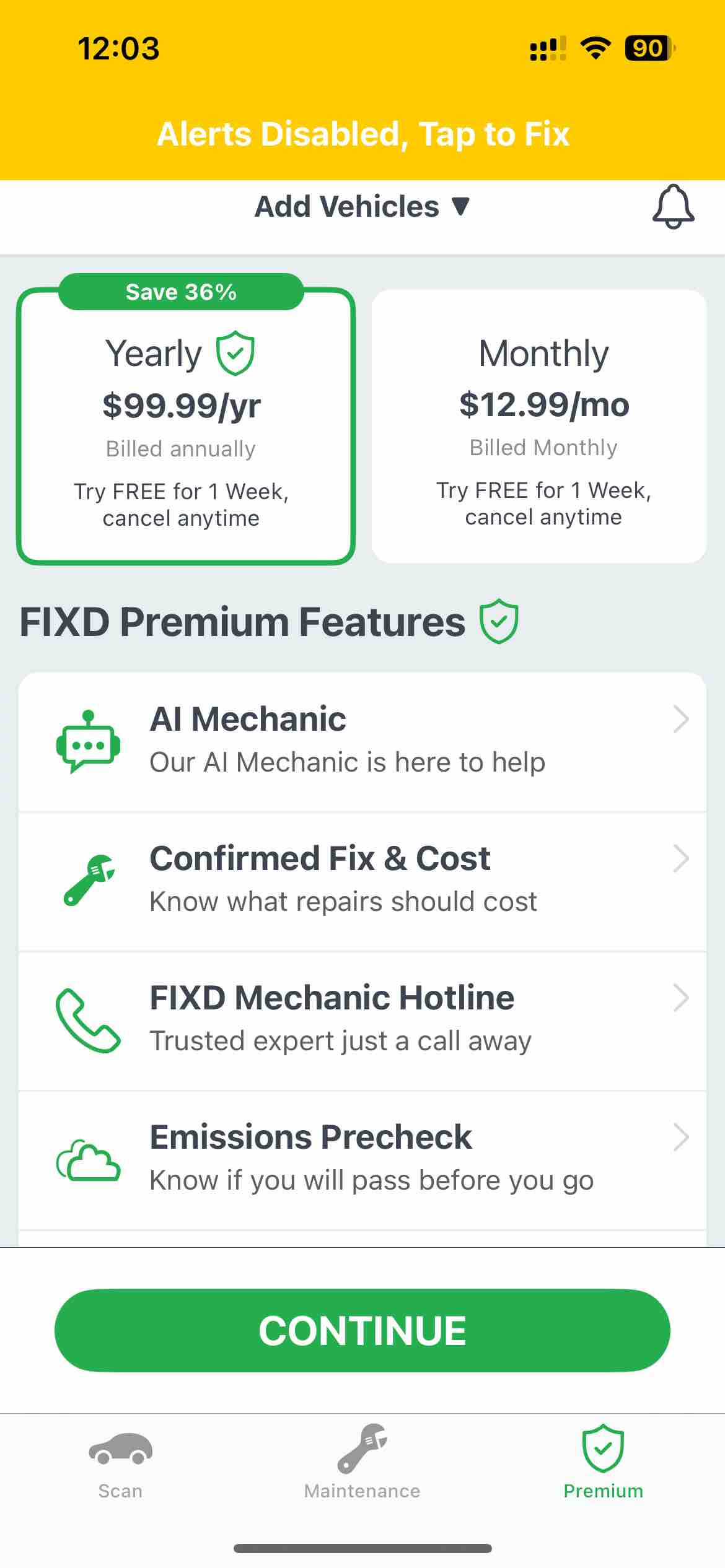 FIXD OBD2 Scanner