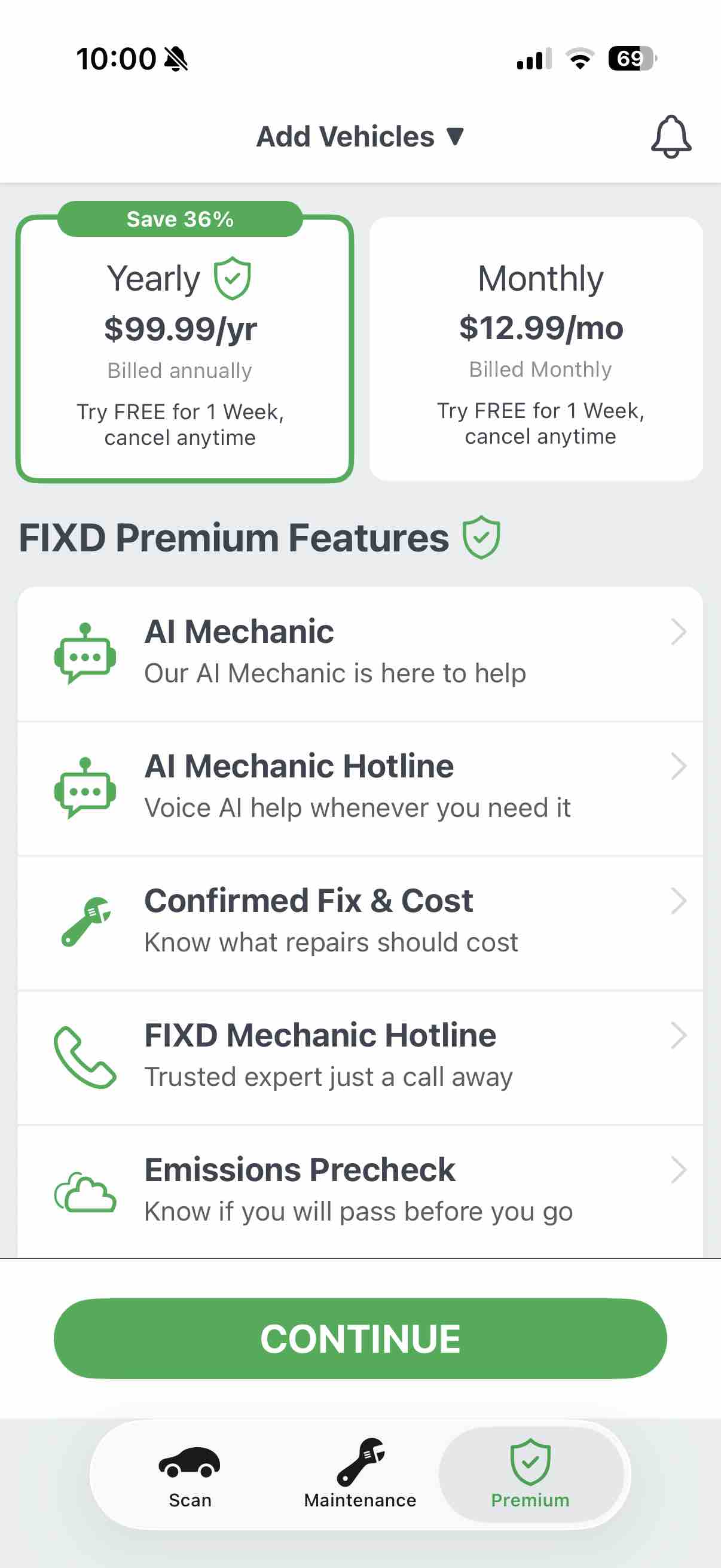 FIXD OBD2 Scanner